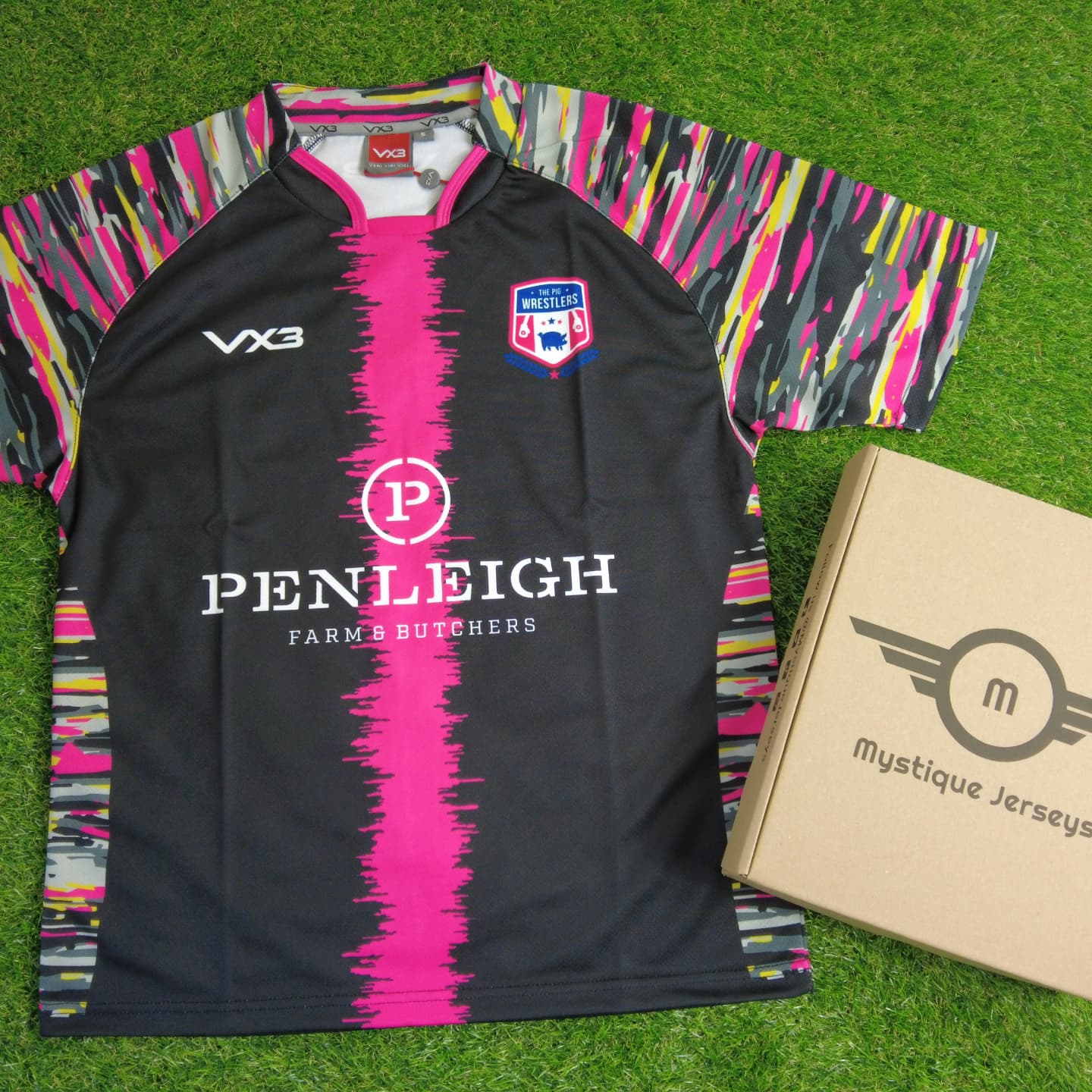 Dive into the unknown with our Mystery Rugby Shirt Box! Experience the thrill of unboxing a surprise rugby shirt, meticulously curated to delight rugby enthusiasts of all levels. A must-have for anyone passionate about the sport.