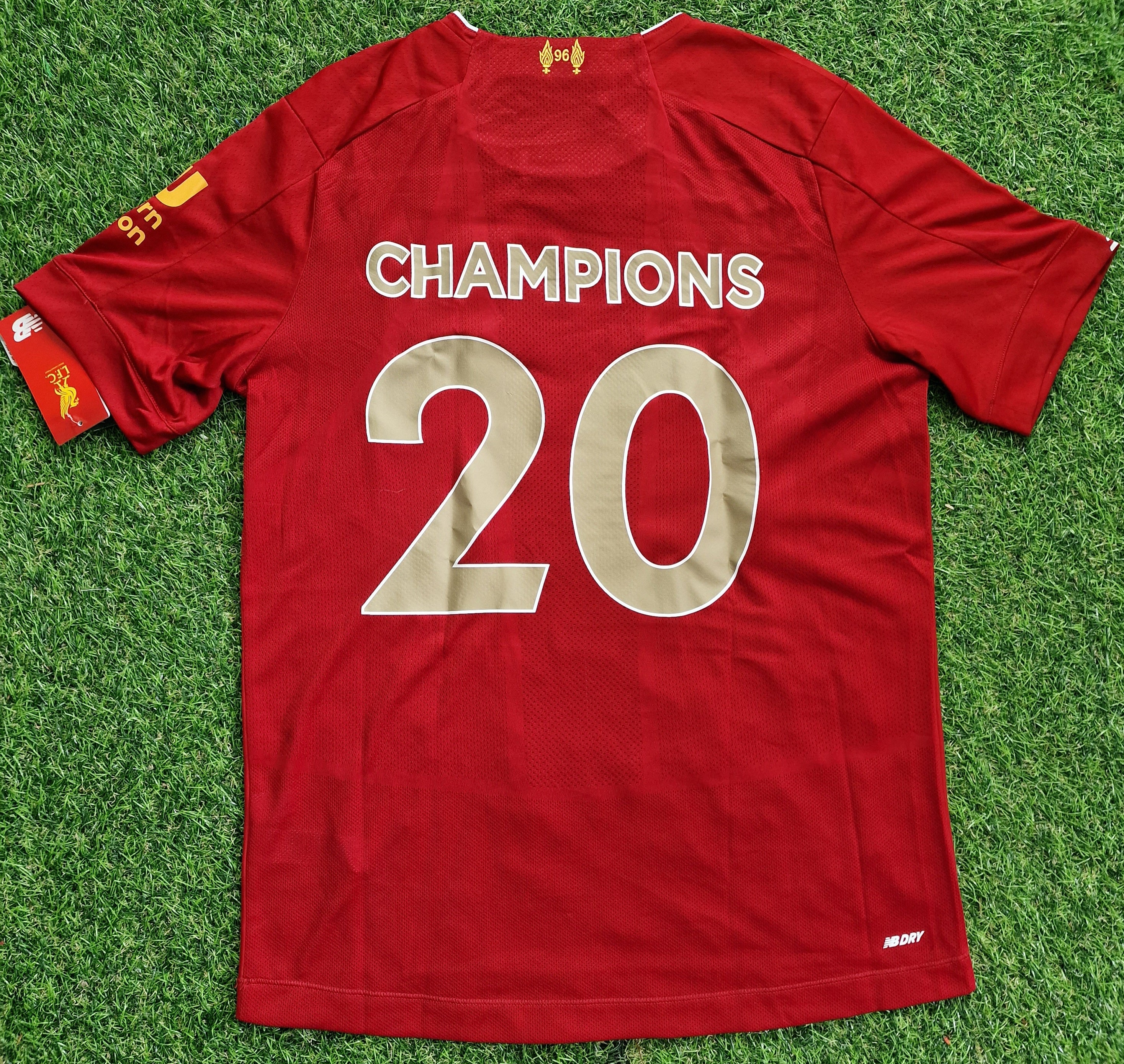 Liverpool Home 2019/20 #20 'Champions Shirt' - S