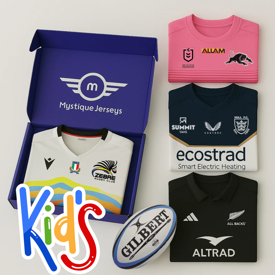 Kids Mystery Rugby Shirt Box | Authentic Junior Rugby Jerseys ...