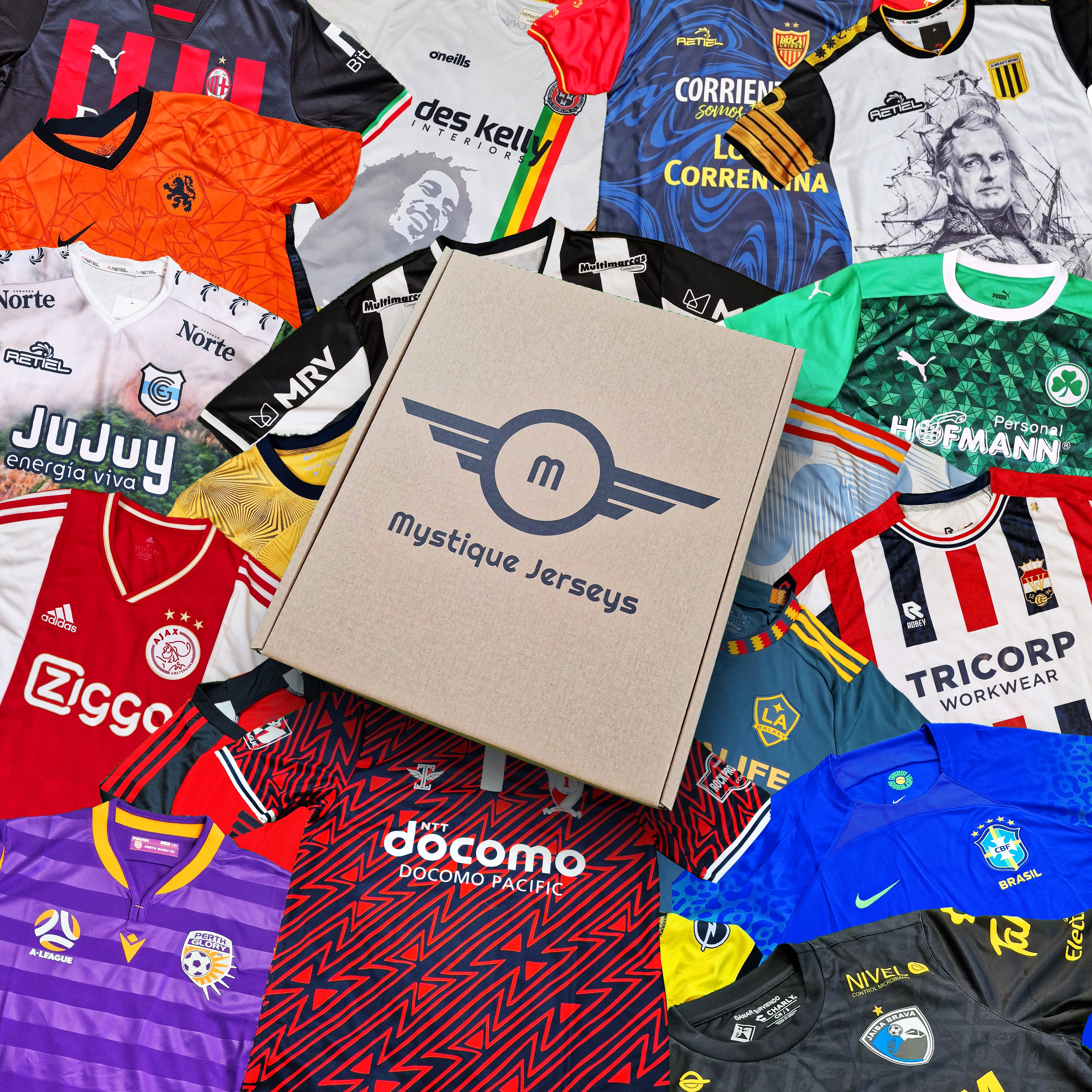 Standard Mystery Football Shirt: Random selection from global teams. 100% authentic.