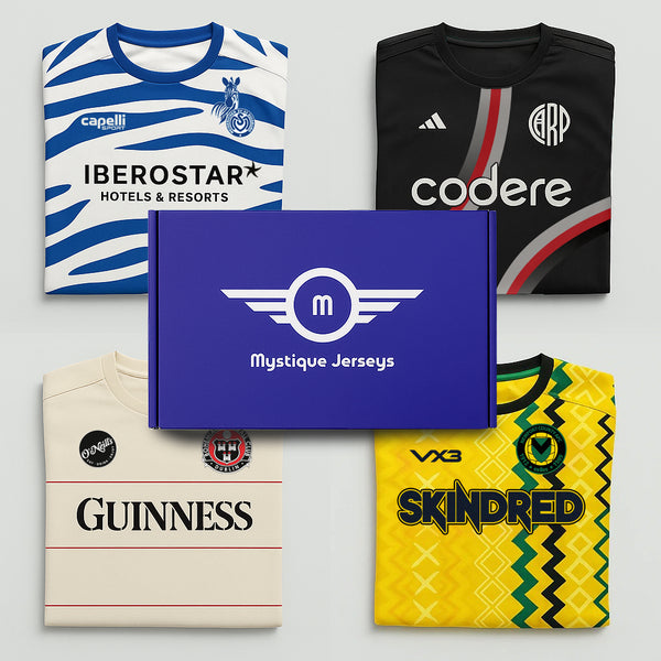 Mens Football Shirts and Jerseys Mystery Boxes Mystique Jerseys