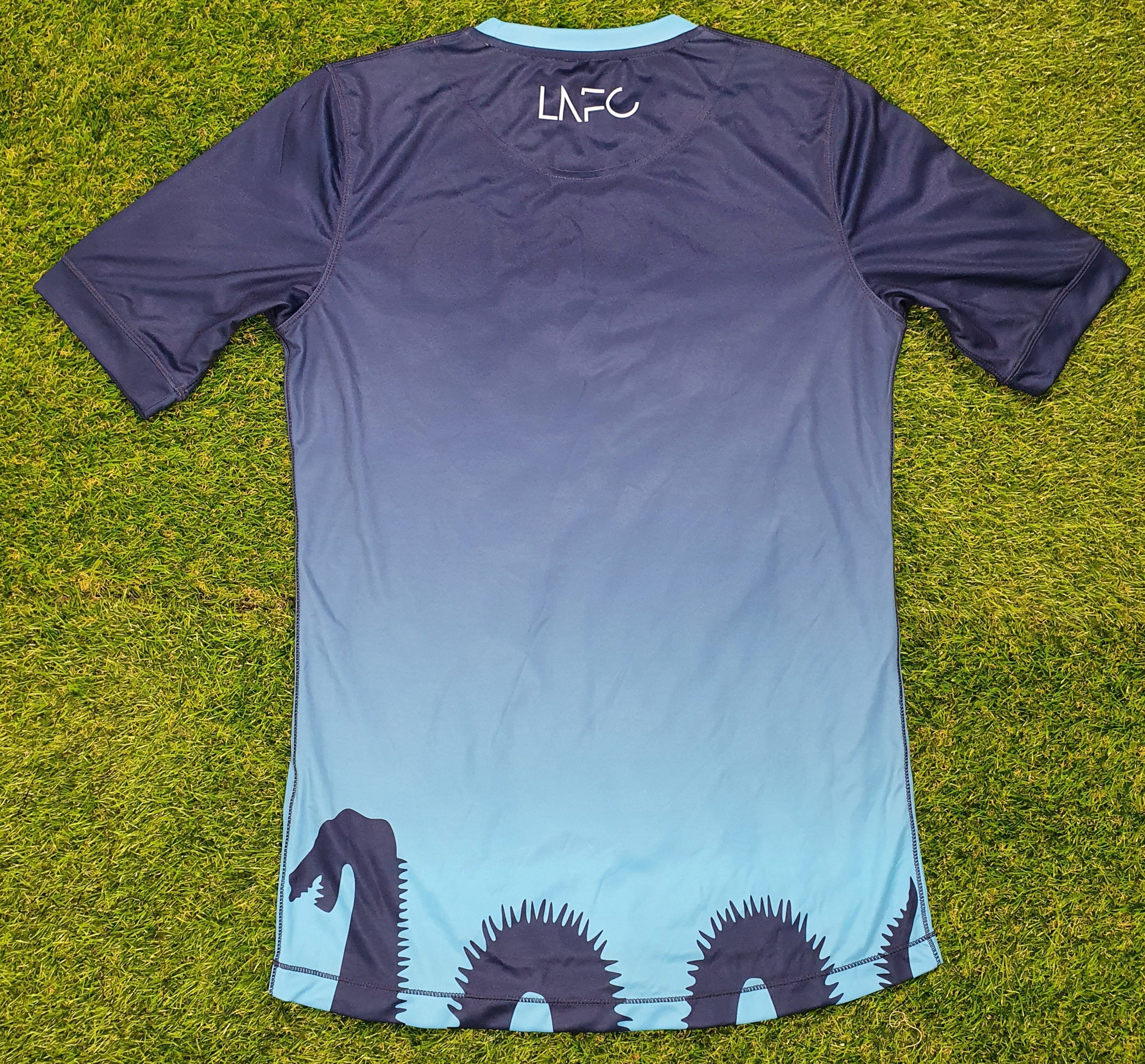 Loch Ness Football Jersey Third Kit 2020/21 - Back view showcasing player name and number, perfect for fans of the team.